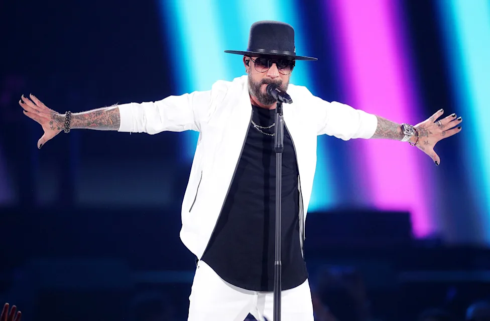 AJ McLean live performance